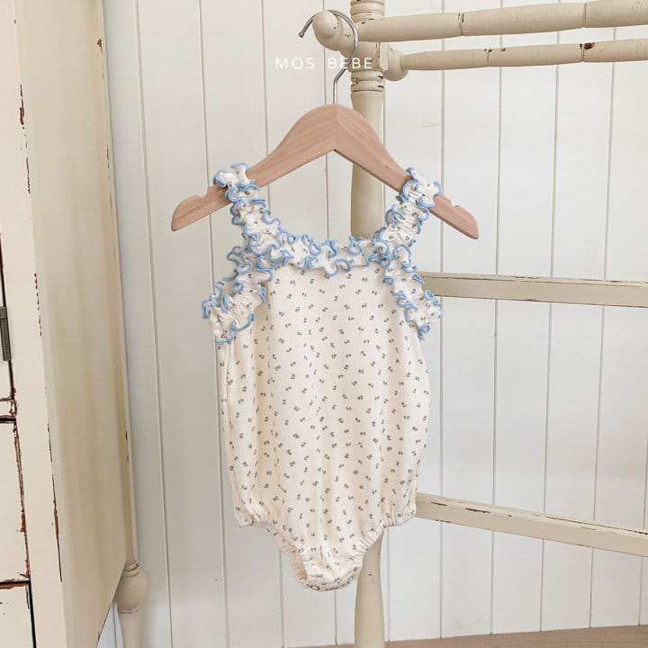 Mos Bebe - Korean Baby Fashion - #babyfever - Lavender Frill Body Suit  - 9