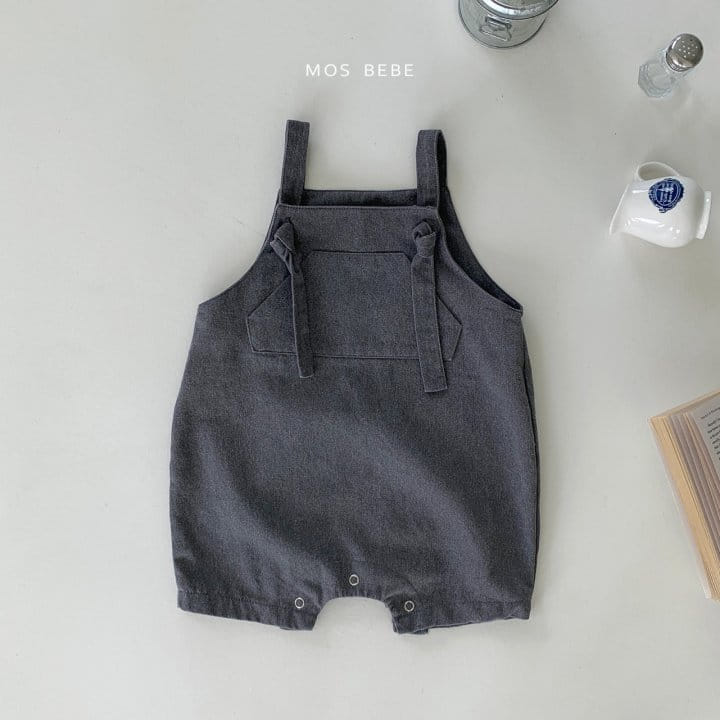 Mos Bebe - Korean Baby Fashion - #babygirlfashion - Picnic Dneim Dungarees - 5