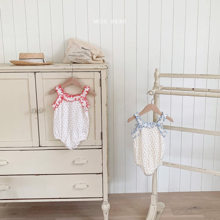 Mos Bebe - Korean Baby Fashion - #babylifestyle - Lavender Frill Body Suit  - 11