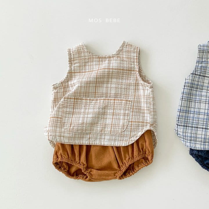 Mos Bebe - Korean Baby Fashion - #babylifestyle - Summer Top Bottom Set - 3