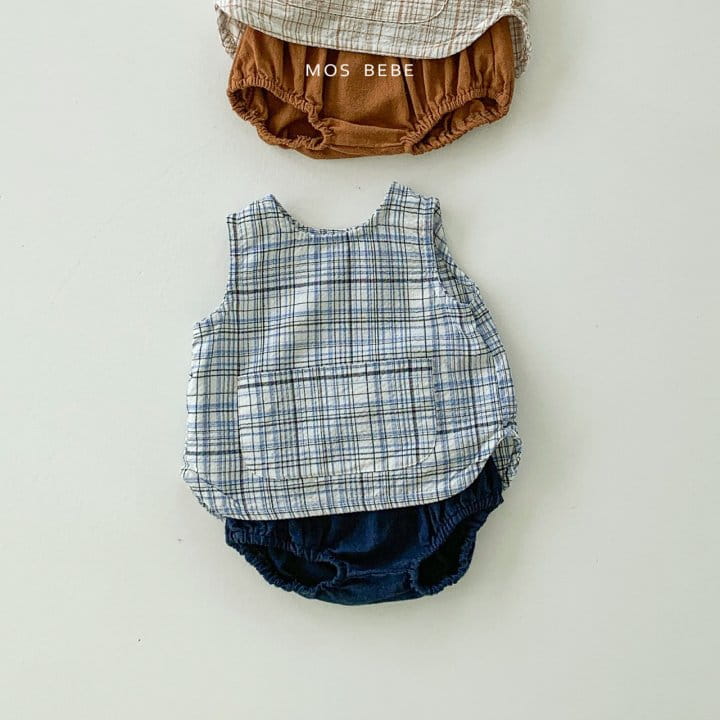 Mos Bebe - Korean Baby Fashion - #babylifestyle - Summer Top Bottom Set - 4