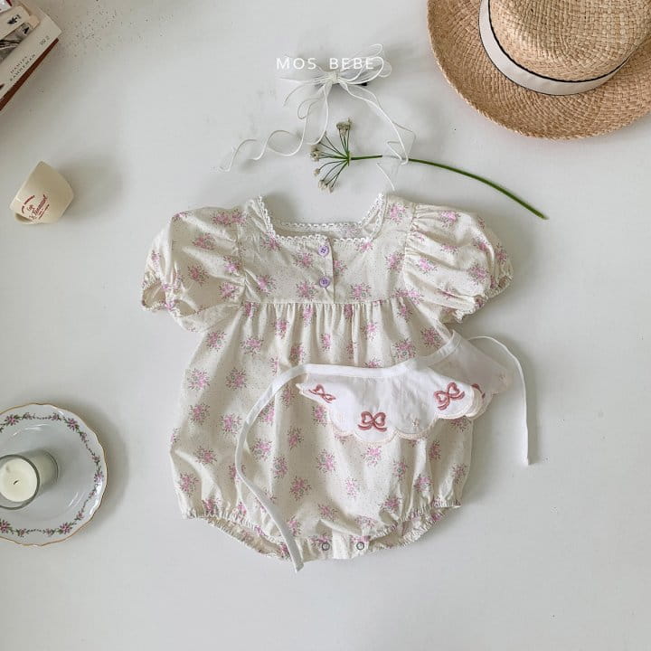 Mos Bebe - Korean Baby Fashion - #babyootd - Lea Square Body Suit - 11