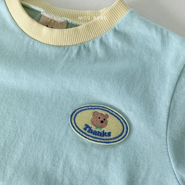 Mos Bebe - Korean Baby Fashion - #babyootd - Thanks Bear Body Suit - 6