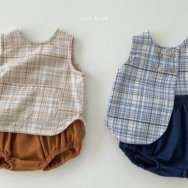 Mos Bebe - Korean Baby Fashion - #babyoutfit - Summer Top Bottom Set - 7