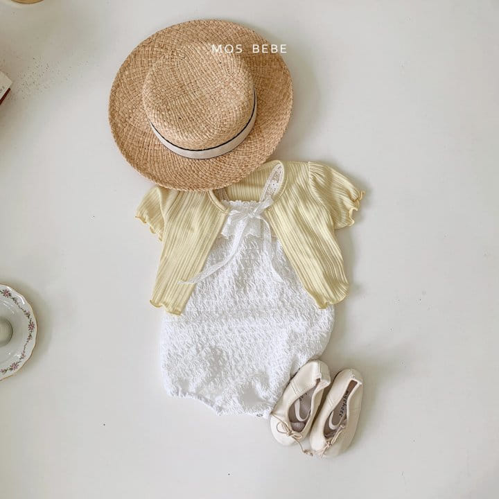 Mos Bebe - Korean Baby Fashion - #babywear - Angel Lace Body Suit - 2