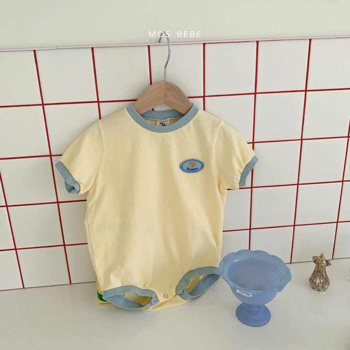 Mos Bebe - Korean Baby Fashion - #onlinebabyshop - Thanks Bear Body Suit - 11