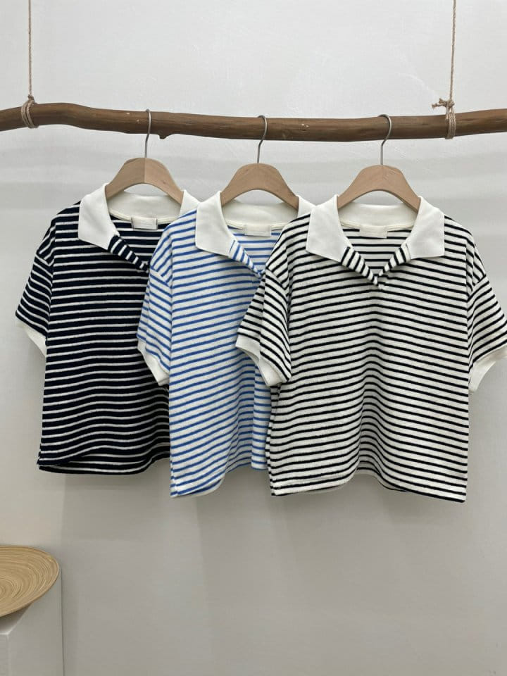 Most - Korean Women Fashion - #momslook - Collar ST Tee