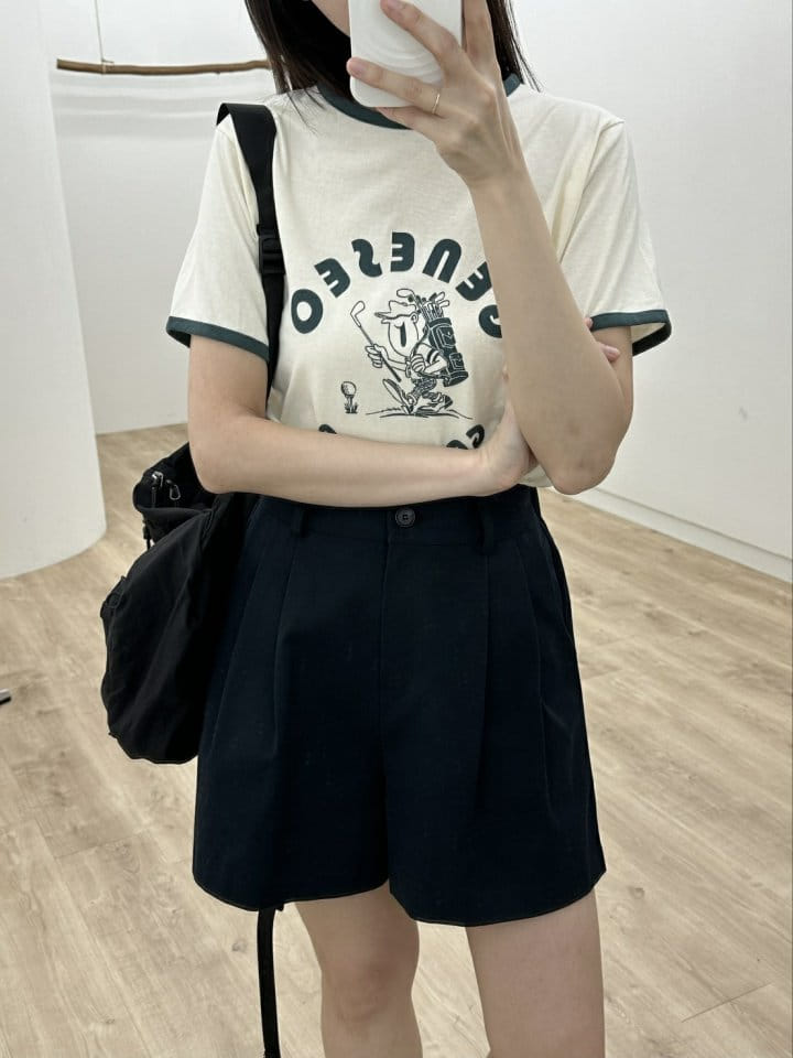 Most - Korean Women Fashion - #momslook - Golf Color Tee - 5