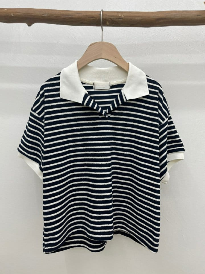Most - Korean Women Fashion - #pursuepretty - Collar ST Tee - 5