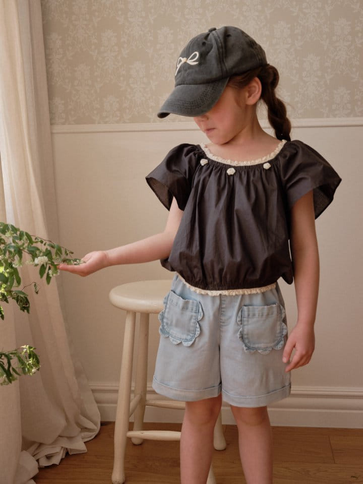 Mumunbaba - Korean Children Fashion - #childofig - Flower Leaf Span Pants