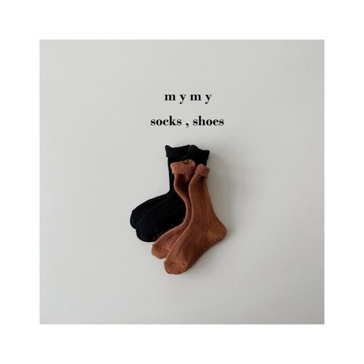 My Socks - Korean Children Fashion - #kidsshorts - Cold Buckwheat Noodies Socks Set - 2