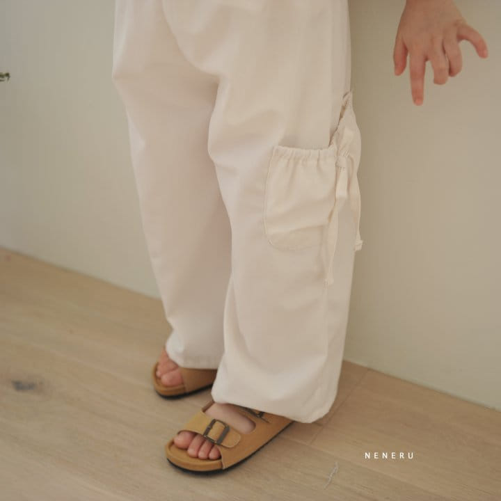 Neneru - Korean Children Fashion - #Kfashion4kids - Ribbon Cargo Pants - 6