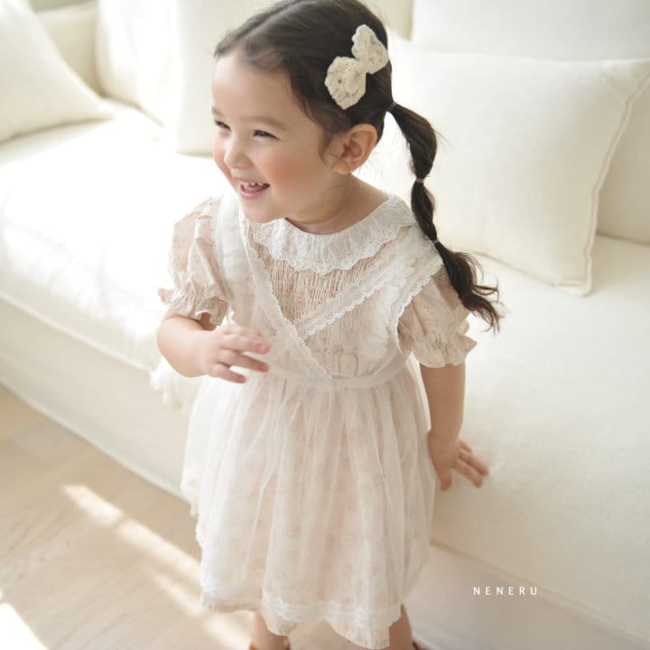 Neneru - Korean Children Fashion - #childrensboutique - Blooming One-Piece - 2