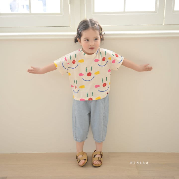 Neneru - Korean Children Fashion - #childrensboutique - Cocoa Dneim Pants