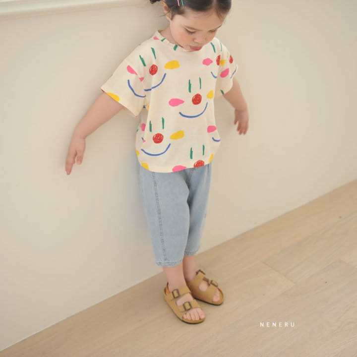 Neneru - Korean Children Fashion - #designkidswear - Cocoa Dneim Pants - 2