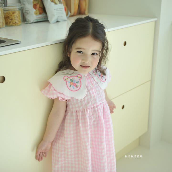 Neneru - Korean Children Fashion - #discoveringself - Venice One-Piece - 3