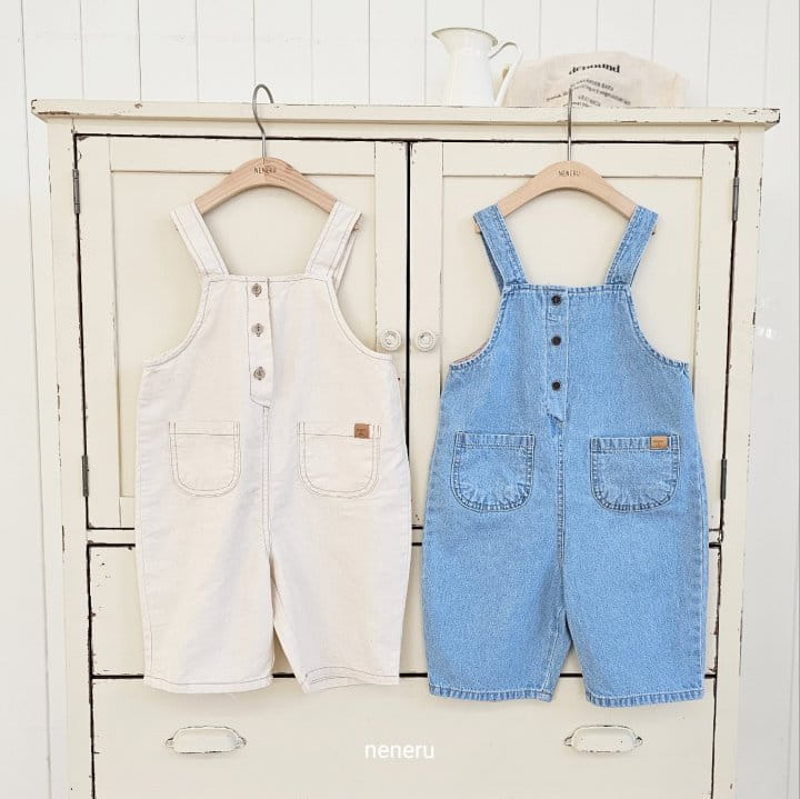 Neneru - Korean Children Fashion - #kidsstore - Thompson Dungarees - 11