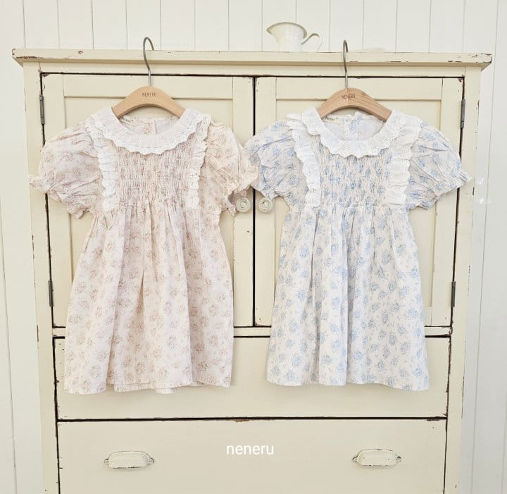 Neneru - Korean Children Fashion - #littlefashionista - Blooming One-Piece - 10
