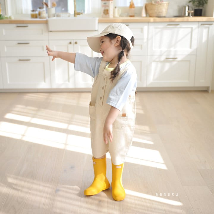 Neneru - Korean Children Fashion - #minifashionista - Thompson Dungarees - 2