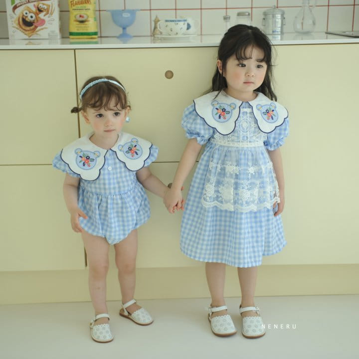 Neneru - Korean Children Fashion - #stylishchildhood - Sugar Apron - 3