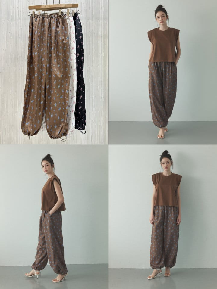 Neroli36 - Korean Women Fashion - #womensfashion - H Rose Pants - 5