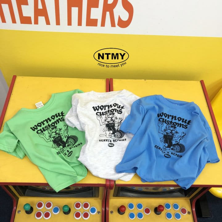 Nice To Meet You - Korean Children Fashion - #childofig - Repair Tee - 7