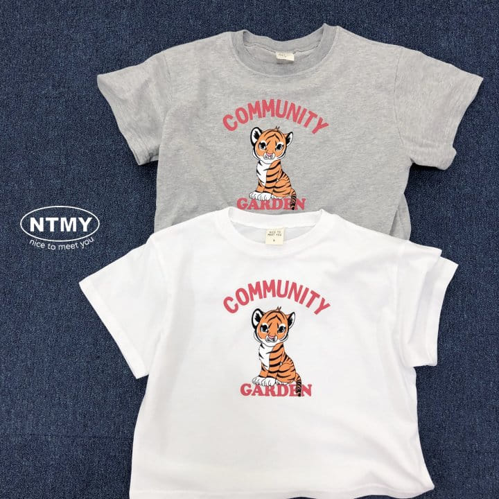 Nice To Meet You - Korean Children Fashion - #childrensboutique - Tiger Tee - 11