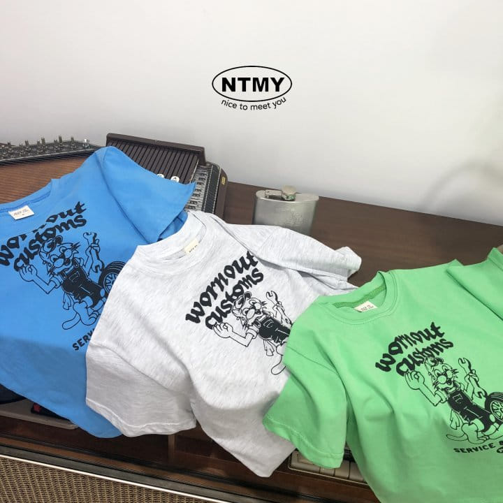 Nice To Meet You - Korean Children Fashion - #childrensboutique - Repair Tee - 9