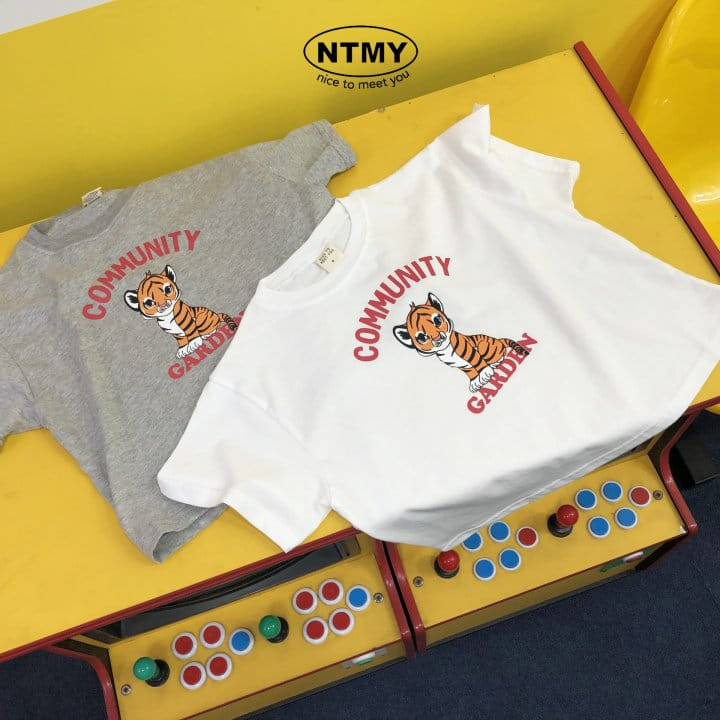 Nice To Meet You - Korean Children Fashion - #magicofchildhood - Tiger Tee - 6