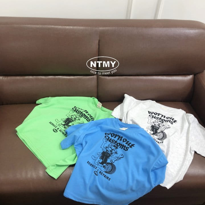 Nice To Meet You - Korean Children Fashion - #prettylittlegirls - Repair Tee - 6