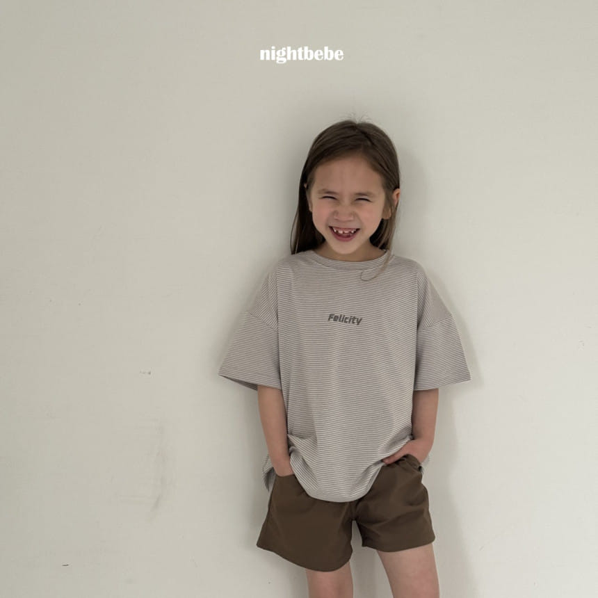 Night Bebe - Korean Children Fashion - #toddlerclothing - Pally Short Sleeve Tee - 3