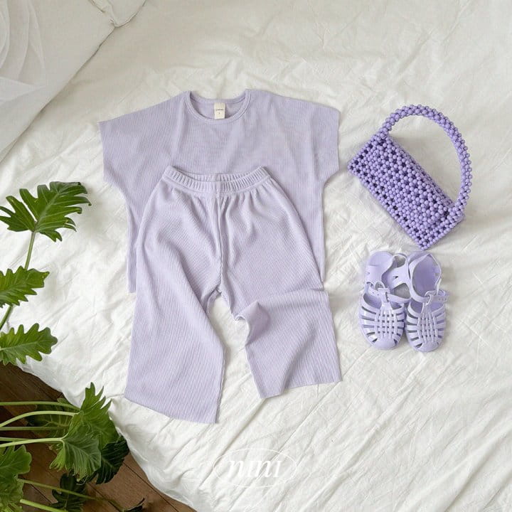Ninibello - Korean Children Fashion - #Kfashion4kids - Nini Pleats Top Bottom Set - 7