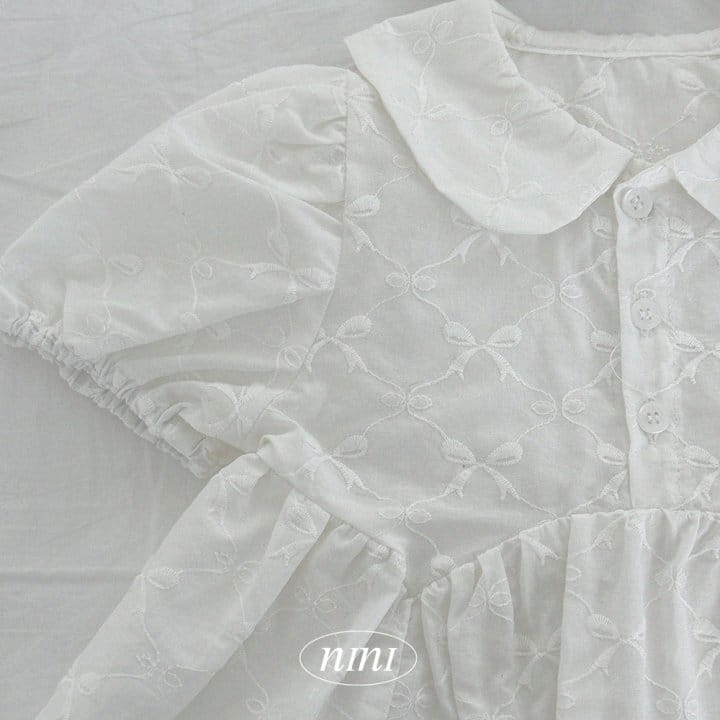 Ninibello - Korean Children Fashion - #childofig - Pure Ribbon Blouse - 3