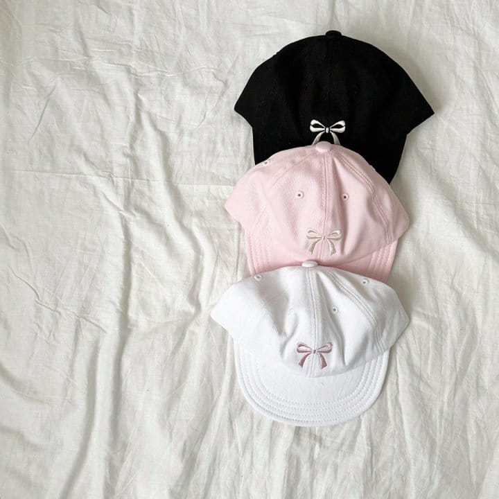 Ninibello - Korean Children Fashion - #childrensboutique - Ribbon Embroidery Ball Cap - 2