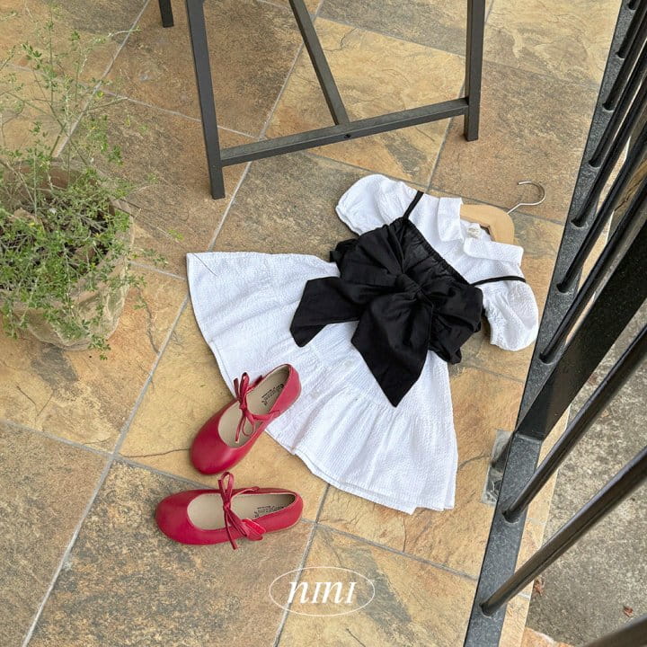 Ninibello - Korean Children Fashion - #kidsshorts - Big Ribbon Bustier - 9