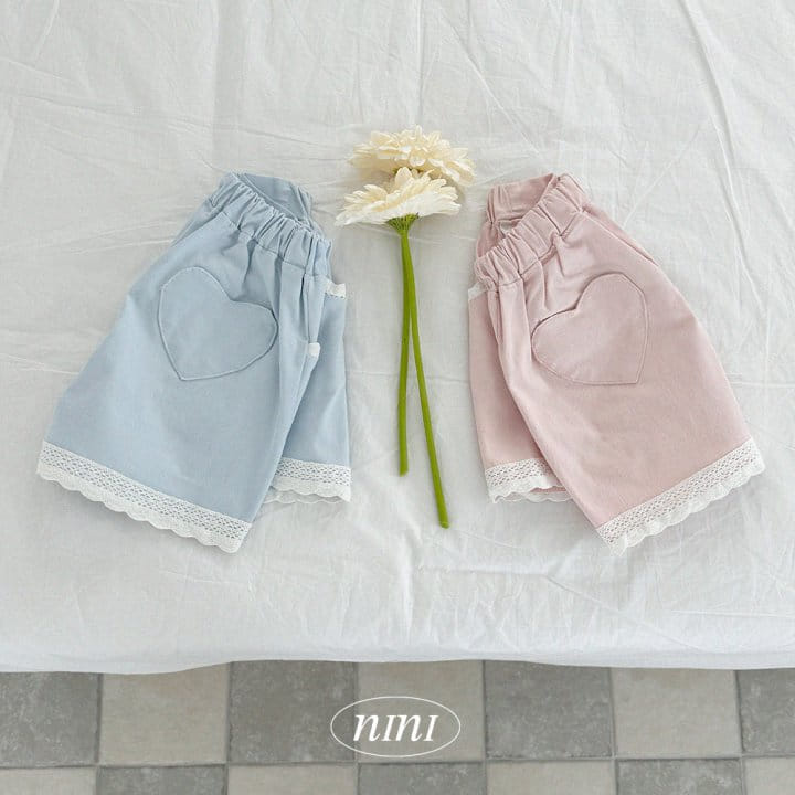 Ninibello - Korean Children Fashion - #littlefashionista - Chaling Heart Pants - 2