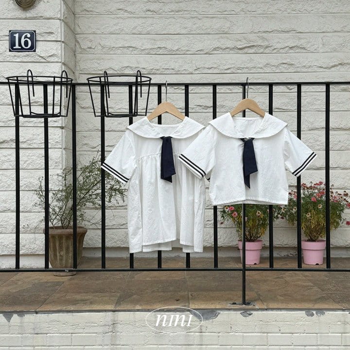 Ninibello - Korean Children Fashion - #minifashionista - Marine Sailor One-Piece - 8