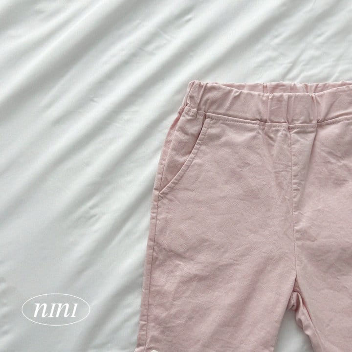 Ninibello - Korean Children Fashion - #prettylittlegirls - Ribbon Slit Boots Cut Pants - 6