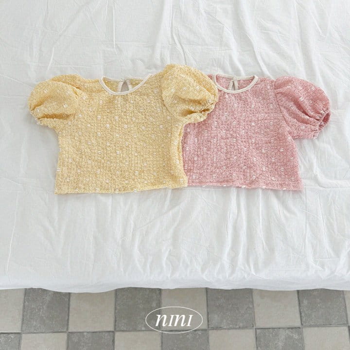 Ninibello - Korean Children Fashion - #stylishchildhood - Pon Pon Puff Tee - 5