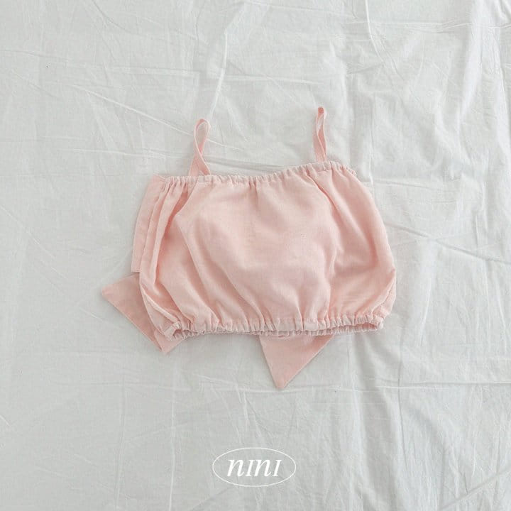 Ninibello - Korean Children Fashion - #stylishchildhood - Big Ribbon Bustier - 3