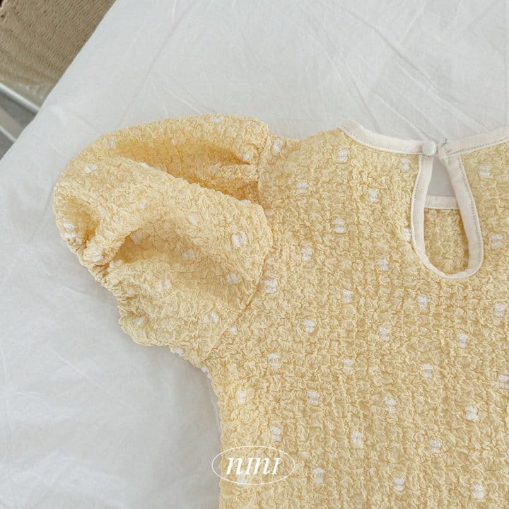 Ninibello - Korean Children Fashion - #todddlerfashion - Pon Pon Puff Tee - 3