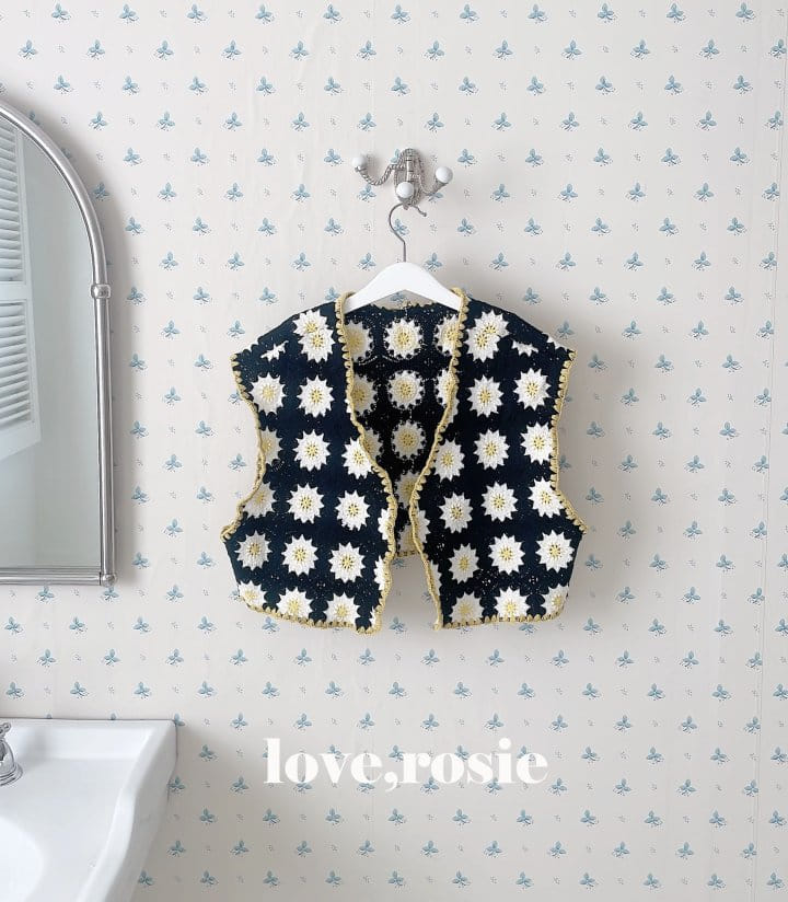 O Wa - Korean Children Fashion - #childofig - Knit Embroidery Vest