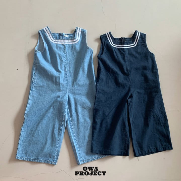 O Wa - Korean Children Fashion - #discoveringself - Tape Jumpsuit - 2