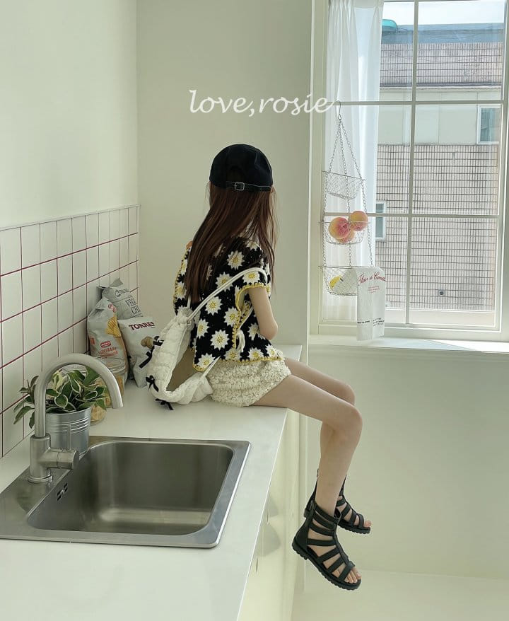 O Wa - Korean Children Fashion - #kidzfashiontrend - Knit Embroidery Vest - 9