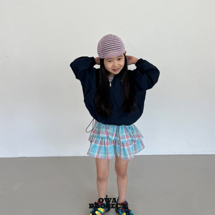 O Wa - Korean Children Fashion - #littlefashionista - Check Kan Kan One-Piece - 5
