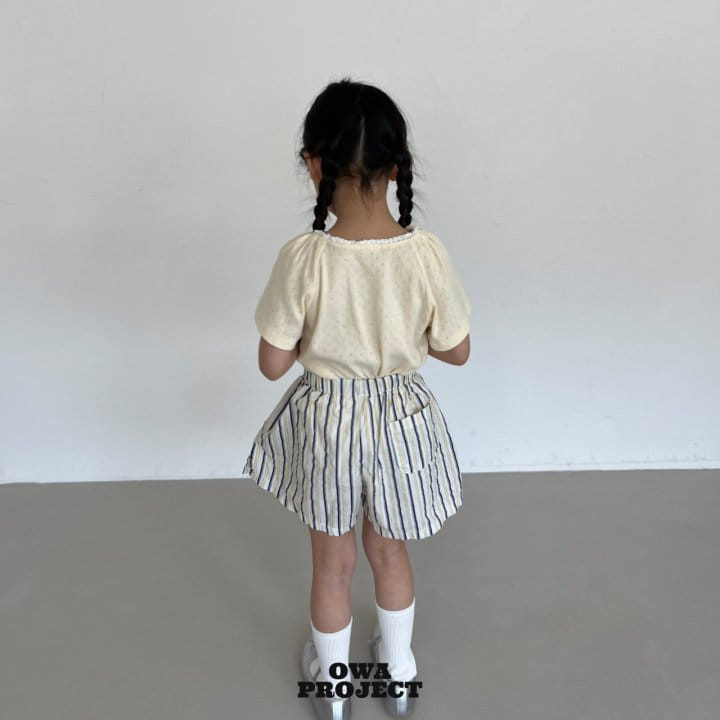 O Wa - Korean Children Fashion - #prettylittlegirls - Roda Ribbon Tee - 6