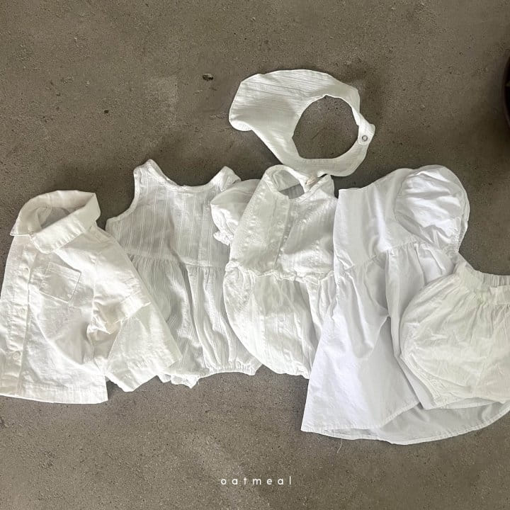 Oatmeal - Korean Baby Fashion - #smilingbaby - Bubble Body Suit - 4