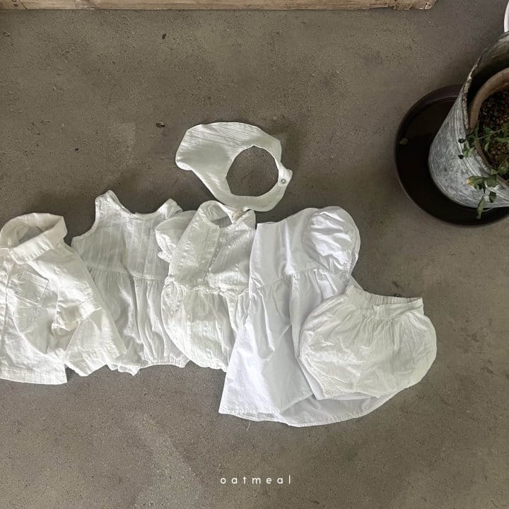 Oatmeal - Korean Baby Fashion - #babyboutiqueclothing - Bubble Body Suit - 5