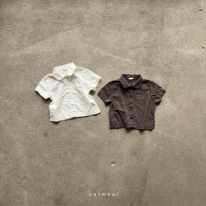 Oatmeal - Korean Baby Fashion - #babyboutiqueclothing - Ito Baby Shirt