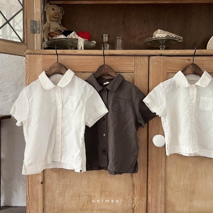 Oatmeal - Korean Baby Fashion - #babywear - Ito Baby Shirt - 11